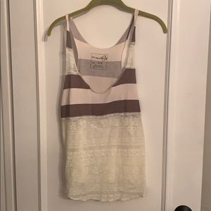 We the free lace detail tank
